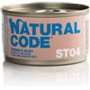 Natural Code Cat Steril 04 Tonno con Alici Lattina 85 gr