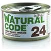 Natural Code Cat Adult 24 Tonno Manzo e Verdure in Jelly 85g
