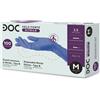DOC Guanti in nitrile blu Powder Free DOC ZEROVELOFORTE - 100 pz. - M - 7/7,5