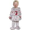 FIESTAS GUIRCA | Costume di Pagliaccio Malvagio Bambini - Pantaloni e Vestito - Costumi di Halloween per Bambini Unisex - Ideale per Feste in Maschera e Celebrazioni
