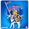 PLAYMOBIL- Goldener d'oro,Cavaliere 4430 Golden Ritter 30 Anni Anniversario, Colore Gold