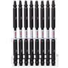 Bosch Professional 8 pz. di Bit di Avvitamento Doppi Set (Impact Control, T Bits, Lunghezza 110mm, Pick and Click, Accessorio Avvitatore a Impulsi)