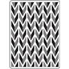 Vaessen Creative Cartella per Goffratura Motivo a Spina i Pesce 14,6 x 10,7 cm - Cartella per Embossing per Biglietti, Scrapbooking, Journaling - Riutilizzabile, Per Macchine da Taglio