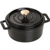 STAUB La Cocotte Casseruola, Ghisa, Nero, 12 cm