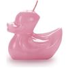 Cereria Di Giorgio - Candela a forma di Paperella - Colore Rosa - Lunghezza 10 cm Altezza 7.5 cm - Con sacchetto - Spring Collection - Artigianale