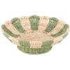 Thun Rituali Domestici Vassoio Fiore Basso Verde Incarta Carta e Ferro 30x30xH10 cm di Thun