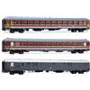 RIVAROSSI HR4362 Set "Alpen Express" 2 CARROZZE FS rosso fegato + bagagliaio