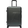 K-Way Trolley in Policarbonato, Verde Scuro, 57L, 64 x 43 x 25 cm, 4 Ruote Spinner, Serratura TSA