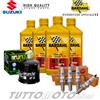 Bardahl - Hiflo - NGK Tagliando SUZUKI GSX-R 750 1995-2007 / Kit Olio Bardahl XTC 10W40 Filtro Candele