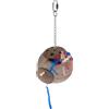 TIAKI Gioco TIAKI a forma di noce di cocco per uccelli - ca. Ø 15 x H 30 cm