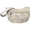 Alviero Martini 1A Classe Borsa a Tracolla Donna, Geo Classic con Stampa Mappa, Tessuto Rivestito, Tracolla Regolabile, Beige e Nero