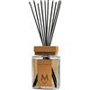 Muhà Luxe Perfume Diffusore Ambiente con Bastoncini Cedro e Bergamotto 500 Ml