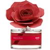Muhà Profumatore Diffuser Rosa Rossa Bomboniera 50ML Petali di Rosa