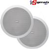 INDIANA LINE RD 280 Coppia Diffusori incasso soffitto Altoparlante Casse Bianco
