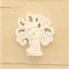 Publilancio srl 12X Gessetto Albero della vita con coppia 4.5cm DECORAZIONE BOMBONIERA