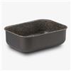 Mamù teglia rettangolare Made in Italy happy stone 25x18 in alluminio 25x18