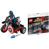 LEGO MAVEL SUPER HEROES - 30447 - CAPTAIN AMERICA MOTORCYCLE Collector POLYBAG