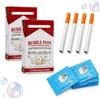 MAFHVV 2 Pezzi Mini Giocattolo Soffia Bolle, Bubble Puff Cigarettes, Giocattolo Per Bolle Di Sapone, Bolle Di Sapone Sigarette, ideale per compleanni, ufficio e feste, uomini e donne