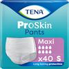 TENA Pants Maxi - Small - Case Saver - 4 confezioni da 10