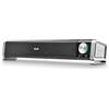 NGS SB500 BT - Soundbar Bluetooth da 20 W per PC, TV, tablet e dispositivi mobili, stereo, USB, jack 3,5 mm, ingresso microfono, uscita cuffie, plug & play