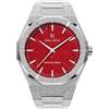 PR Paul Rich Paul Rich Orologio da uomo Frosted Star Dust II Silver Red - 43mm argento/rosso