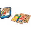 Cayro - Parcheesi - Oca In Legno Multicolore - Scatola Di Metallo - 27X27 Cm - Gioco Da Tavolo Per Famiglie - Divertimento Per Tutte Le Età - Include Dadi E Gettoni