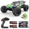 Womaqu Macchina Telecomandata Professionale 1:10 Grande Scala Reale 46cm, RC Car 2WD RWD 45 km/h per Adulti e Bambini, Offroad Truck Elettrica con 2 Batterie Ricaricabili da 2600mAh, Macchina Radiocomandata