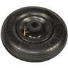 nextradeitalia 1PEZZO RUOTA PER CARRELLO PNEUMATICA MM.200 CON CUSCINETTO CERCHIO PLASTICA - ? mm.200x50 foro mm.20