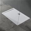 doporro Piatto Doccia Rettangolare 90x120x4 cm con Superficie Antiscivolo | Colore Bianco, Bordo Perimetrale su 4 Lati, Installazione a Filo Pavimento o in Appoggio, Installazione in Appoggio o a Filo