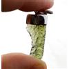 Moldavite - 10,5 Carati - Pendente Tektite - Repubblica Ceca - Argento 925