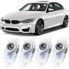 FAELNK Luci Portiera Auto 4 Pezzi Kit Luci LED Logo Proiettori Auto Compatibile con Luci Proiettore Porta BMW 3 4 X1 Series G20 G21 G28 G80 G81 G22 G23 G26 G82 G83 U11 U12