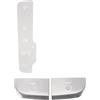 TUCKBOLD Adesivo Pannello Cambio Marce E Freno per Audi A3 S3 14-20 1 Set | Materiale: Lega Di Alluminio. Colore: Argento. Include Pulsante Freno Stazionamento. Facile Installazione.