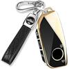 MEDZUK Custodia per Chiave Compatibile con BMW X2 U10 2023-2024 2025 Cover Chiave Auto, Guscio Chiave TPU con Portachiavi Accessori Protezione