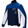 Alpinestars Lite-Dura 3700225-7174-L: Giacca Softshell Navy/Blu acceso/Bianco Lg