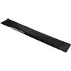 Solinder Black Glossy Auto Van Suncscreen Sun Strip Decal 140x20CM Universal PVC Adesivo di Fronte per Automobili, Visione Chiara con Specifiche Standard, Resistente All'usura e Facile
