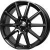 Cerchi in lega Cms C39 6.5x16 Complete Black Gloss