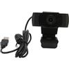 Cyrank Webcam, Videocamera Per Computer HD USB 2.0 1080p con Microfono, Collegamento E Riproduzione in Streaming Per Registrazione Video, Chiamate in Conferenza