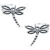 Bling Jewelry Farfalla Dragonfly Firefly Cartilage Ear Cuffs Clip Avvolgere Helix Non Forato Orecchini Per Donne Adolescente .925 Argento