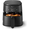 Philips Airfryer Serie 2000 - Friggitrice ad aria da 4,2L, 1500W, Tecnologia RapidAir, Touchscreen digitale, 13 modalità, 9 funzioni preimpostate, Fino al 90% di grassi in meno, Nero (NA229/00)