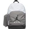 Nike Jordan - Set Zaino e Astuccio Air Raid, Grigio