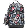 Nike Jordan - Set Zaino e Astuccio Air Raid, Multicolor