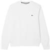 Lacoste Classic Fit Fleece - Felpa da Uomo, Confezione da 1, Nero, S