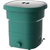 GYKOZY Lavatrice Portatile, Piccola Mini Lavatrice Pieghevole da 300 W, 5 kg è Adatta per Biancheria Intima, Calze