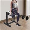 OMGGYER Split Squat Stand - Rullo squat, regolabile in altezza, per squat condivisi bulgari, 1 gamba per peso corporeo o manubrio, 61,2 x 56,7 x 67,3 cm