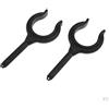 QccHieUs 2X Confezione da 2 Lucchetti in Nylon per Barca, Kayak, 14,5 Cm