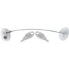 Your Day Mate Chiusura di Sicurezza per Bambini, con 2 x Chiave, Serratura di Sicurezza per Armadi, Cucina, Cassetti, Sicurezza in Casa, con adesivo, Senza Residui, trasparente, fridge lock, child safety lock