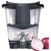 Inwee Riduttore Boccale per Thermomix, Divisore Ciotola di Impasto Compatibile con Bimby TM6, TM5, per tritare e mescolare, Efficace accessorio bimby per evitare la fuoriuscita di cibo (1 pezzi)