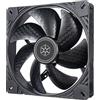 SilverStone Shark Force Lüfter, 140 mm - schwarz