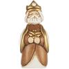 THUN - Re Magio Gaspare con Mirra - Versione Bianca - Statuine Presepe Classico - Ceramica - I Classici