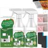 Generico 2 pezzi Detergente Schiumogeno Enzimatico Multiuso,Spray Detergente Per Elettrodomestici Da Cucina,Sgrassatore Spray Smacchiatore Resistente,Per La Casa, Forno, Fornelli, Cappa.